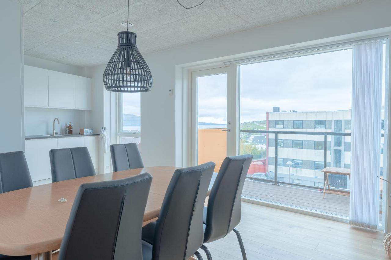 New / Stunning Sea View / Light / 3 Br Apartment Torshavn Exterior photo